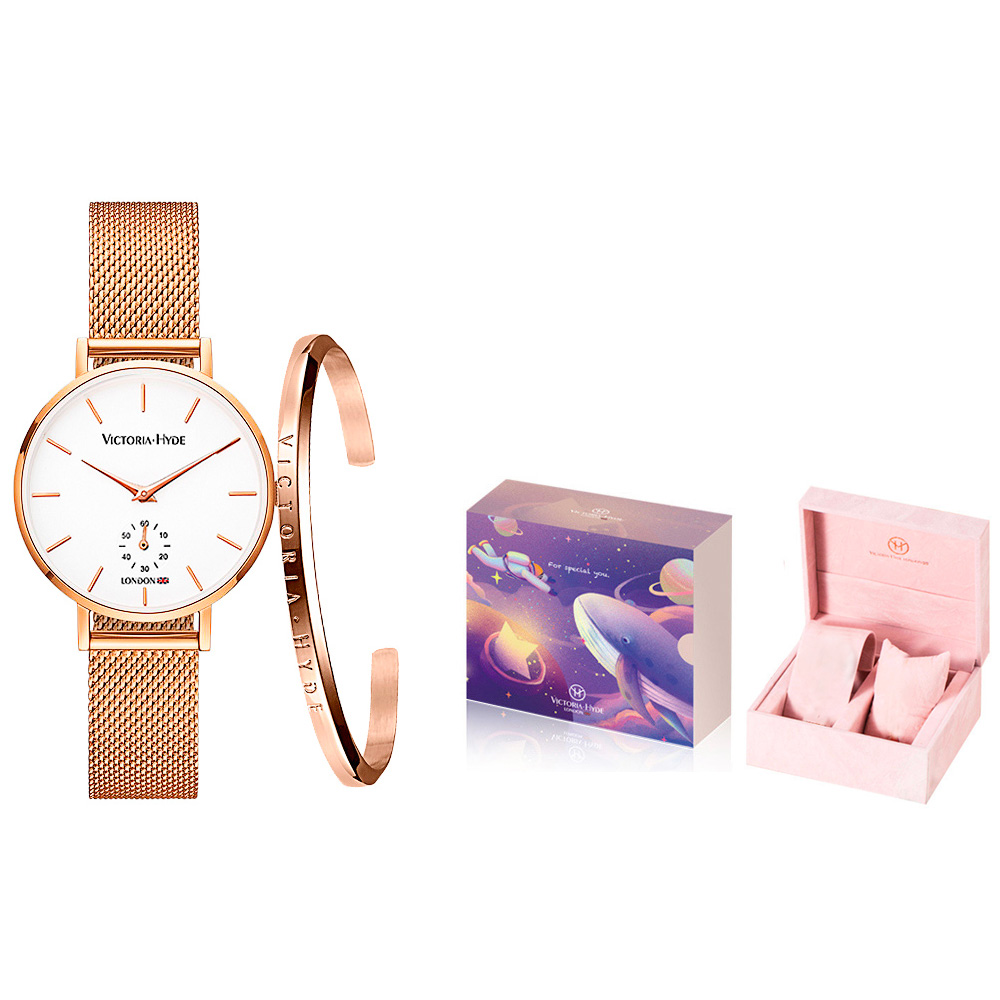 

VICTORIA·HYDE Часы Wrist Watch Quartz Movement White Dial Women's Watch