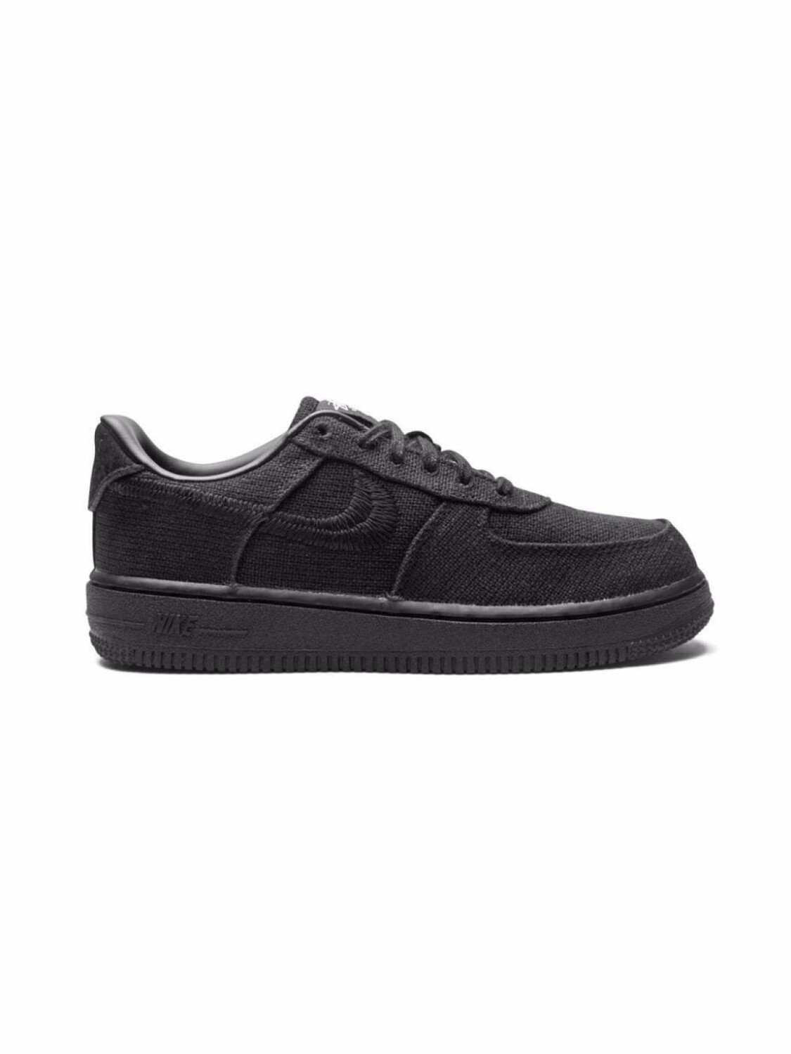 Nike Kids кроссовки Air Force 1 Stussy, черный — фото 2