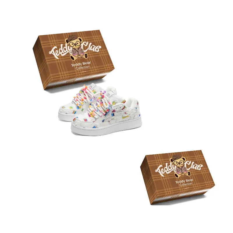 

Teddy Bear Collection Низкие скейтерские кеды унисекс Rainbow Fairy Bean, цвет Rainbow Fairy Bean