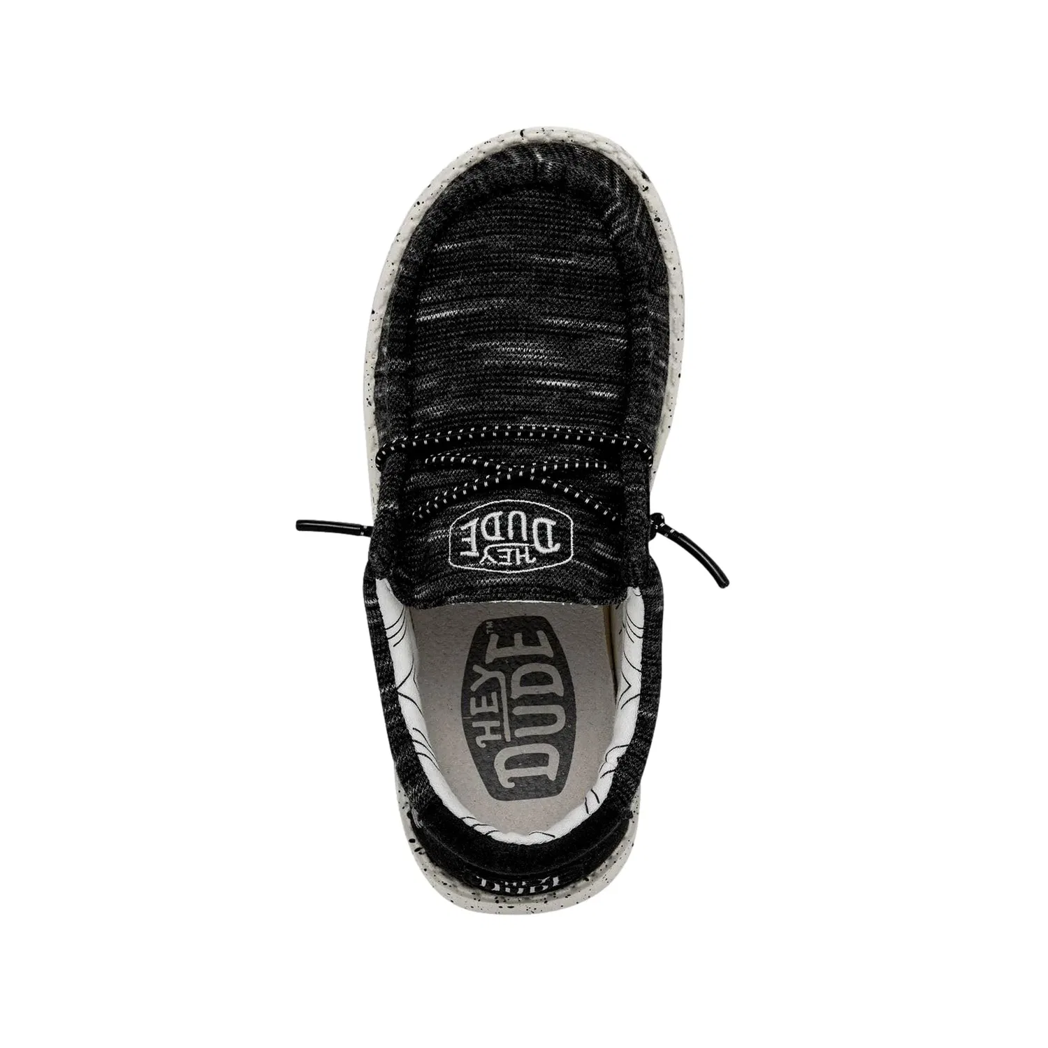 Hey Dude Wally Stretch Black Stretch 40050 Pre-School — фото 2