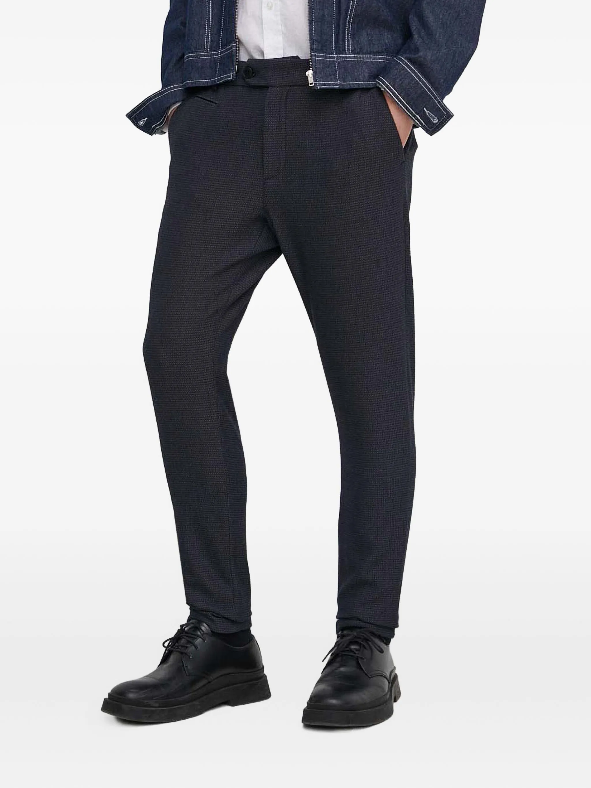 

Брюки строгого кроя Les Deux, синий