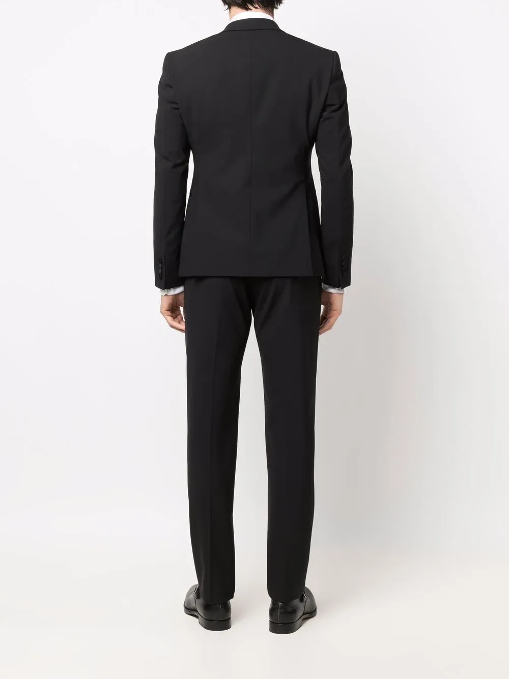 Однотонный костюм-двойка EMPORIO ARMANI, черный — фото 4