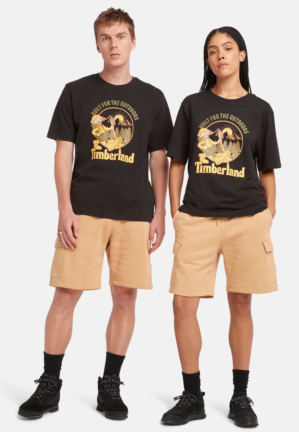 

Футболка с принтом Hike Out Graphic Timberland, черный