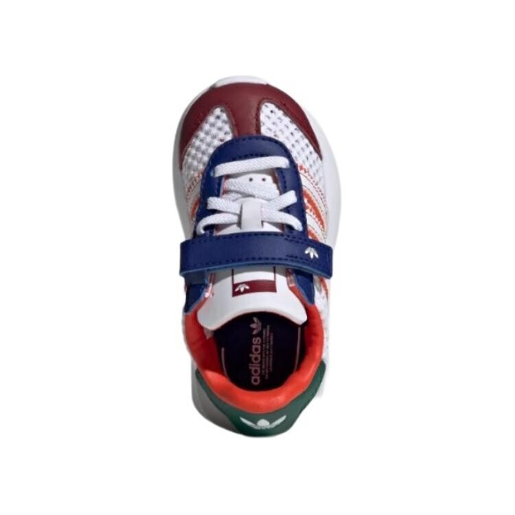 Adidas originals COUNTRY Кроссовки для малышей TD, White/College Orange/Victory Blue — фото 4