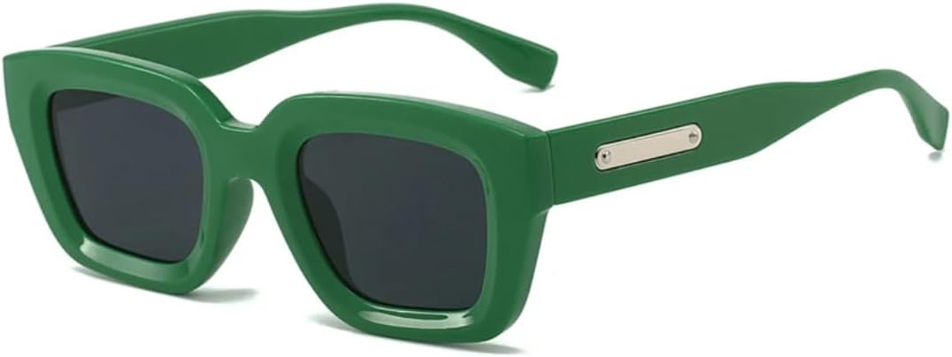 

Солнцезащитные очки с защитой UV400 | Цветные линзы, компактная и легкая оправа | Для женщин и мужчин, для занятий спортом на открытом воздухе и вождения DSVIGF, Green Gray