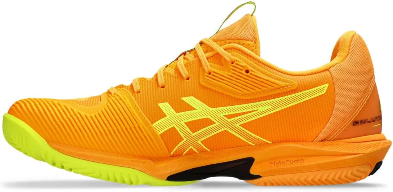 Мужские кроссовки ASICS Solution Speed ​​FF 3, Stadium Orange Safety Yellow — фото 2