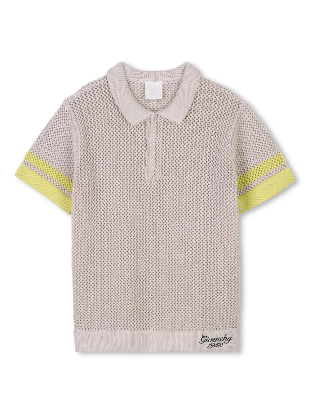 

Трикотажная рубашка поло Givenchy Kids, нейтральный