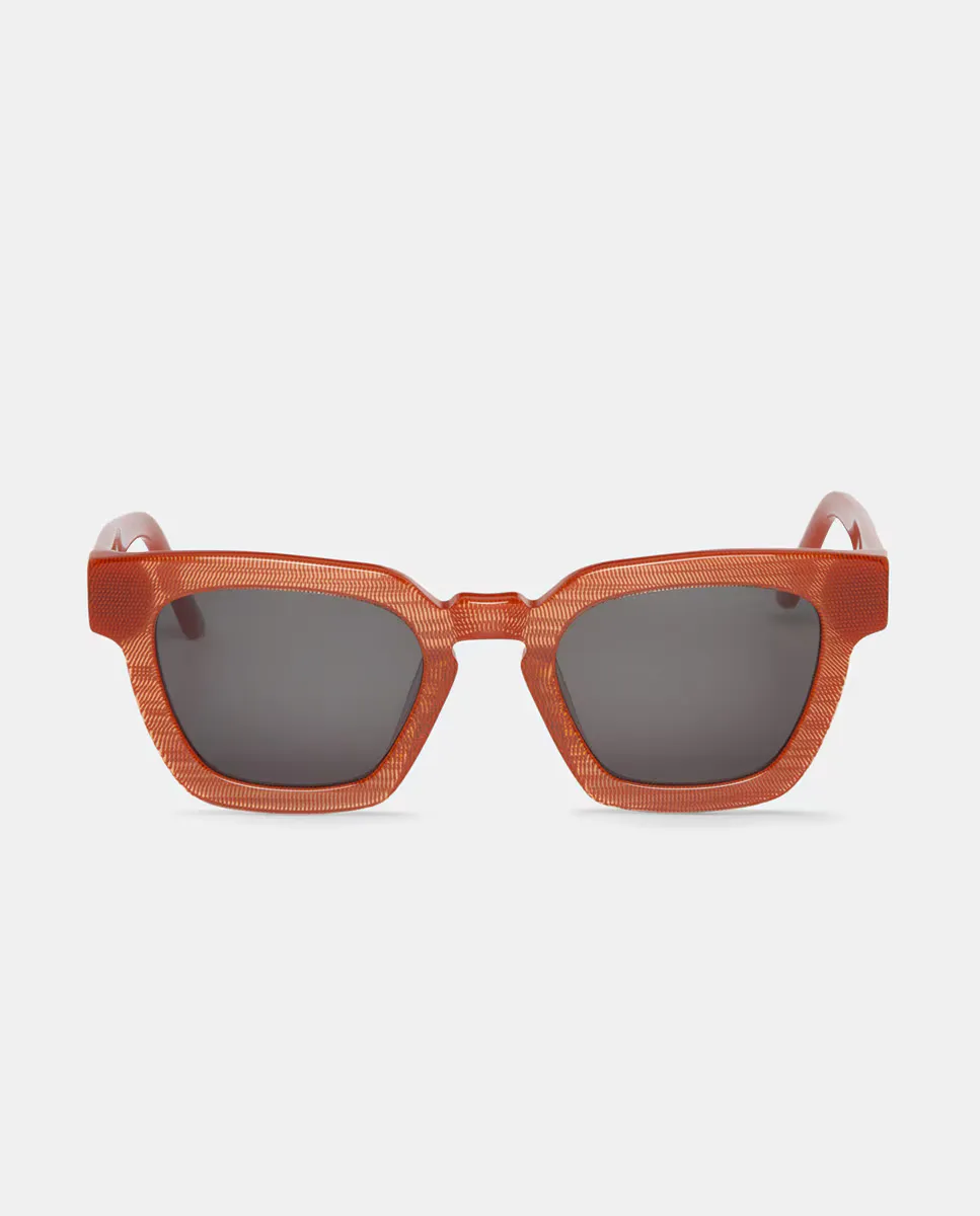 

Квадратные солнцезащитные очки унисекс из красного ацетата Mr. Boho, красный