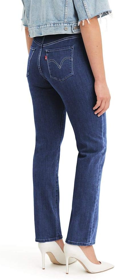 Женские классические прямые джинсы Levi's (также доступны в размере Plus), Lapis Dark Horse — фото 3