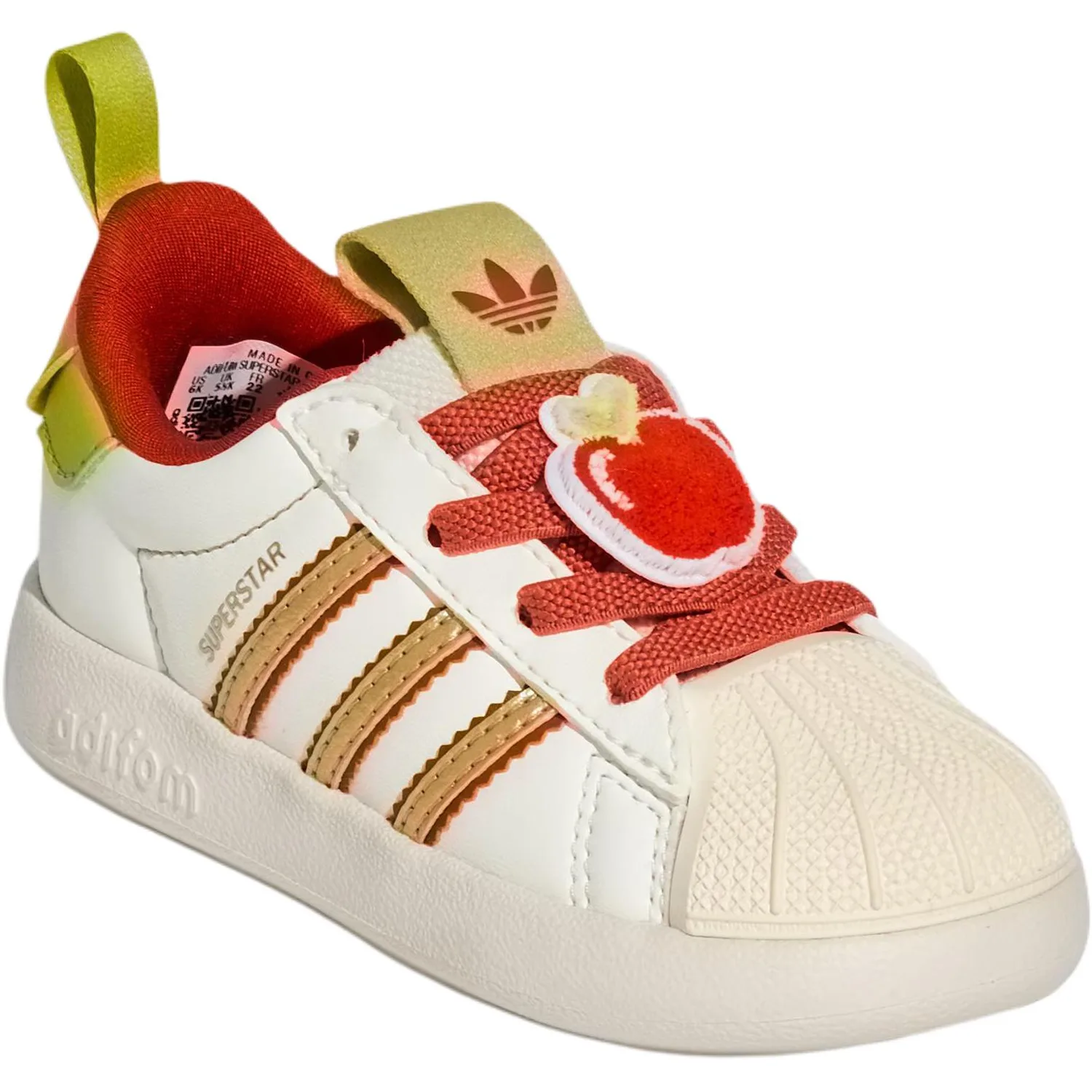 Adidas Originals AdiFOM Superstar 360 Low top детские кроссовки Jade White — фото 4
