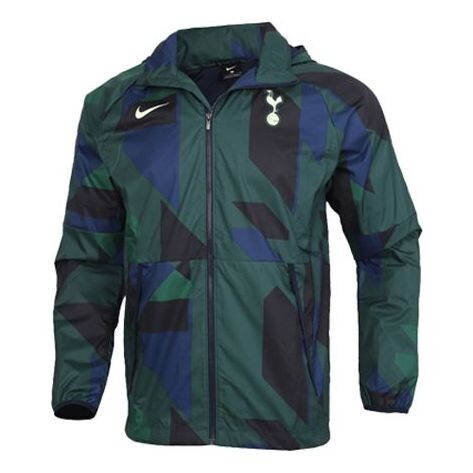 

Куртка Nike Spurs Printing Soccer/Football Jacket Obsidian Color Black, черный