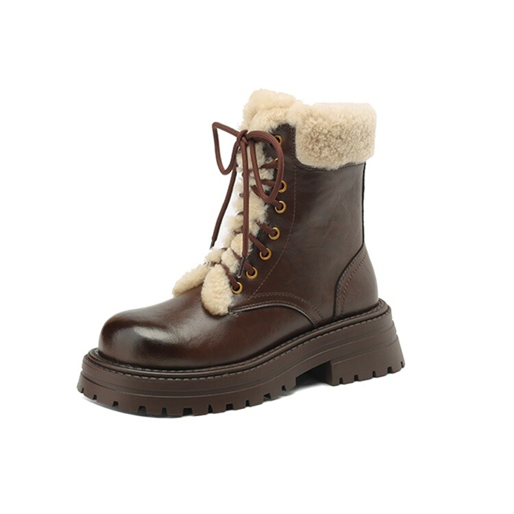 

Ботинки Martin Boot женские Bai Shiting, черный