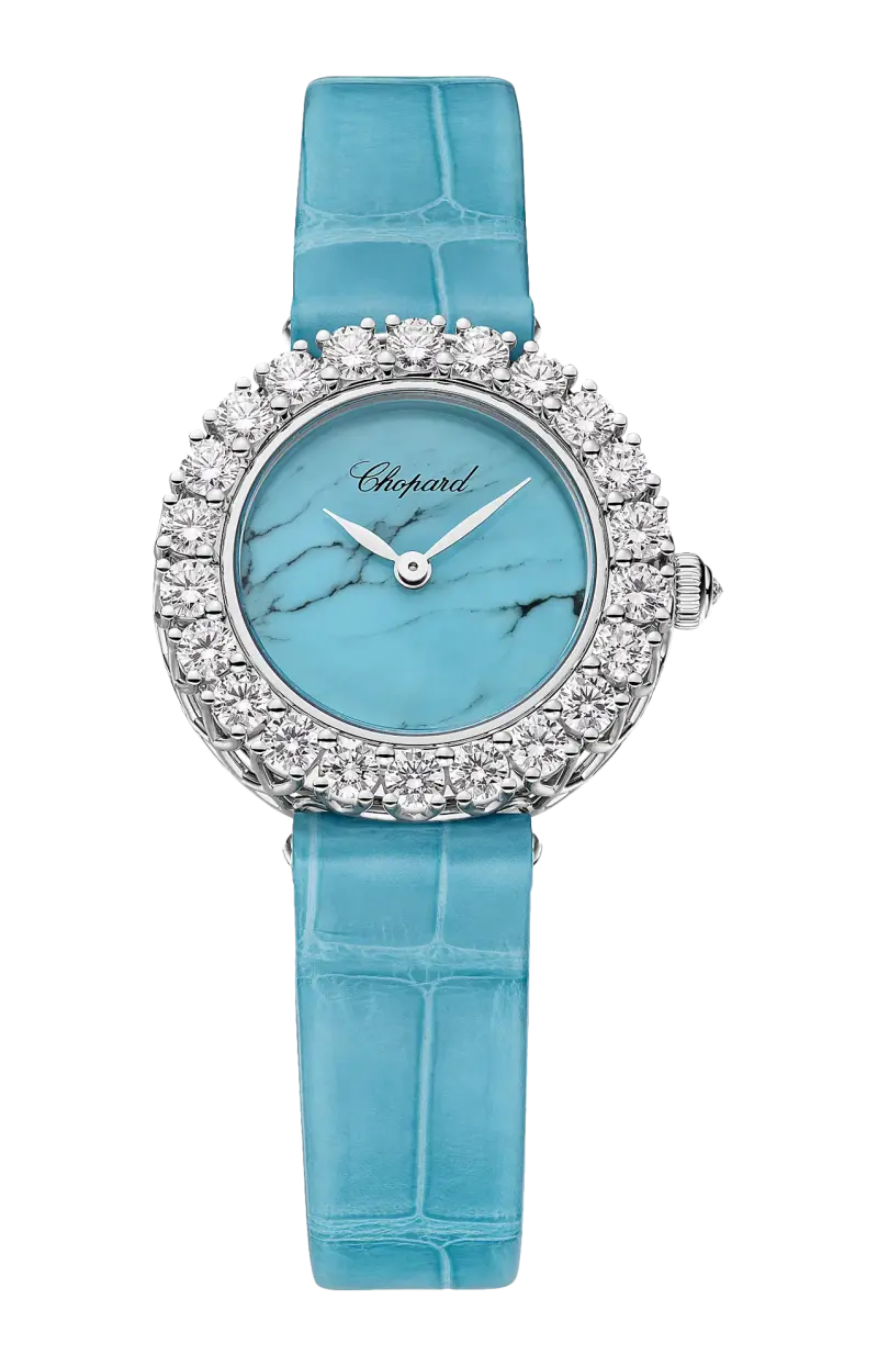 

L'heure du diamant round, этическое белое золото, бриллианты, механический (ручной) завод - 13a178-1315 CHOPARD