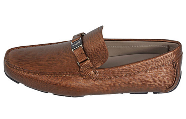 

Мужские повседневные туфли FERRAGAMO Vara, коричневые