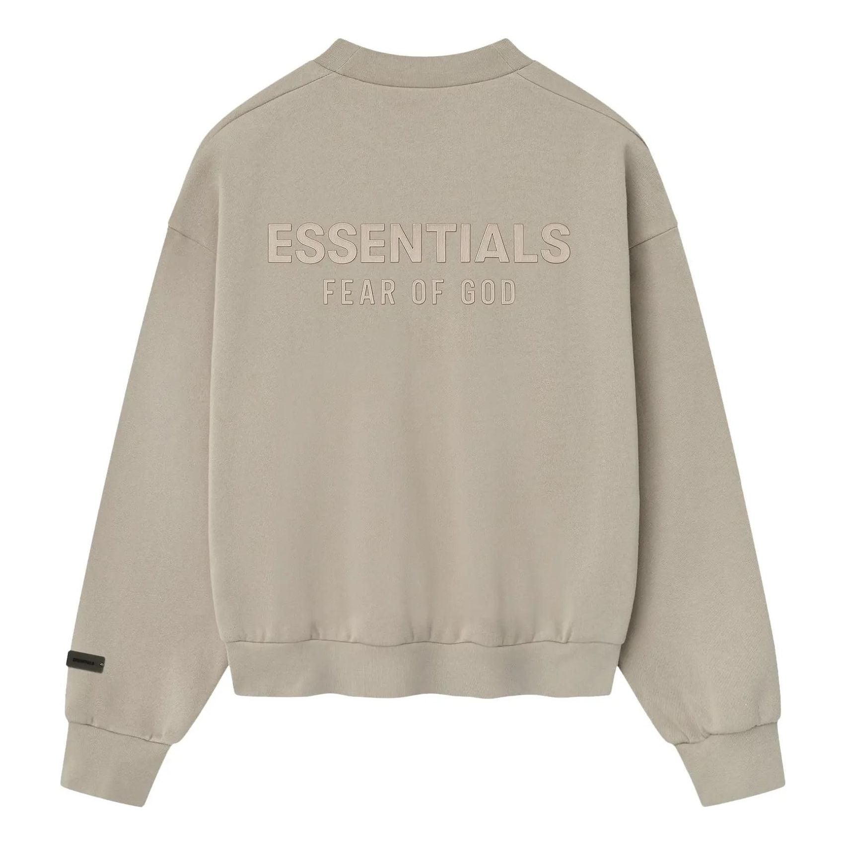 Свитер Fear of God Essentials Classic Fit Fleece Crewneck 'Timber' — фото 2