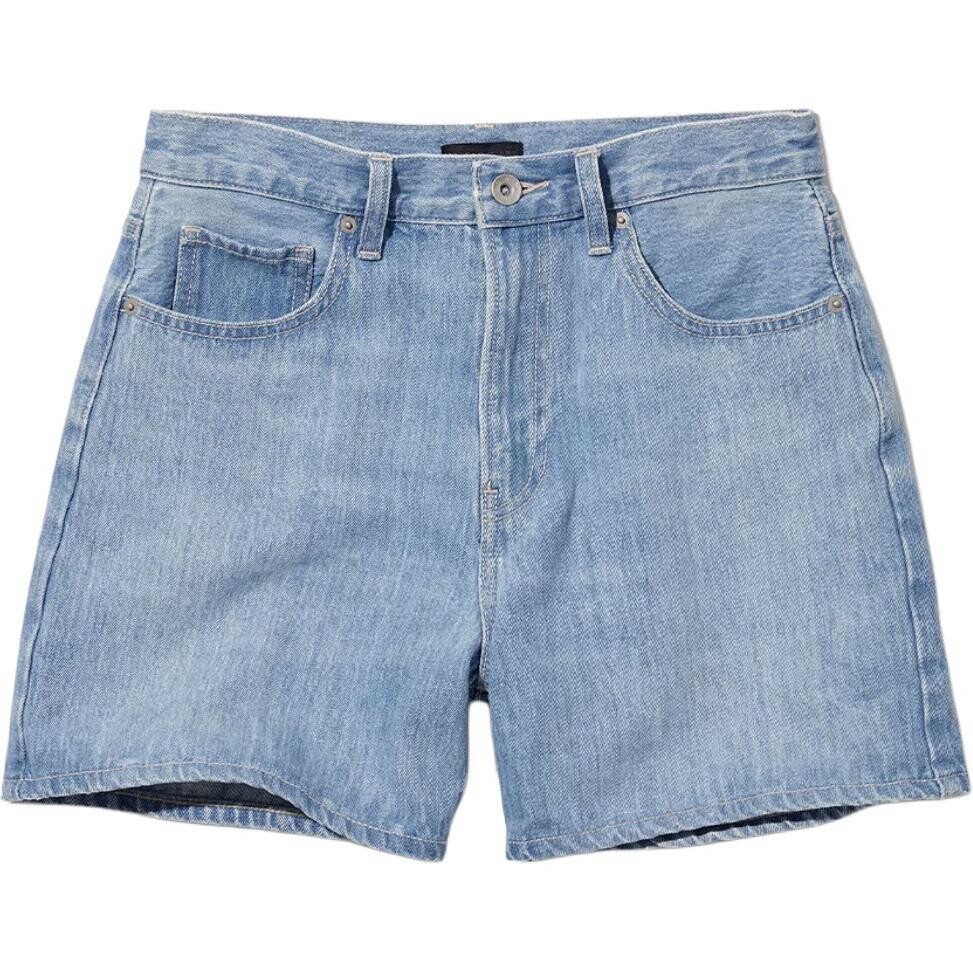 

Джинсовые шорты женские небесно-голубые Uniqlo