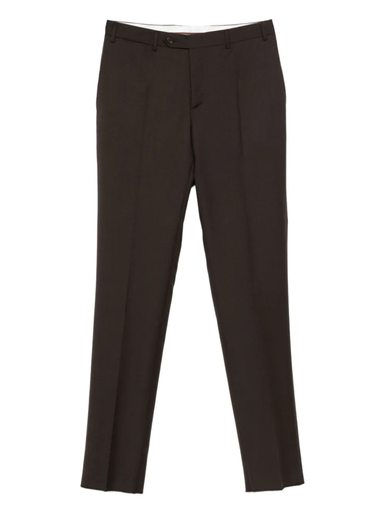 

Canali шерстяные брюки, коричневый