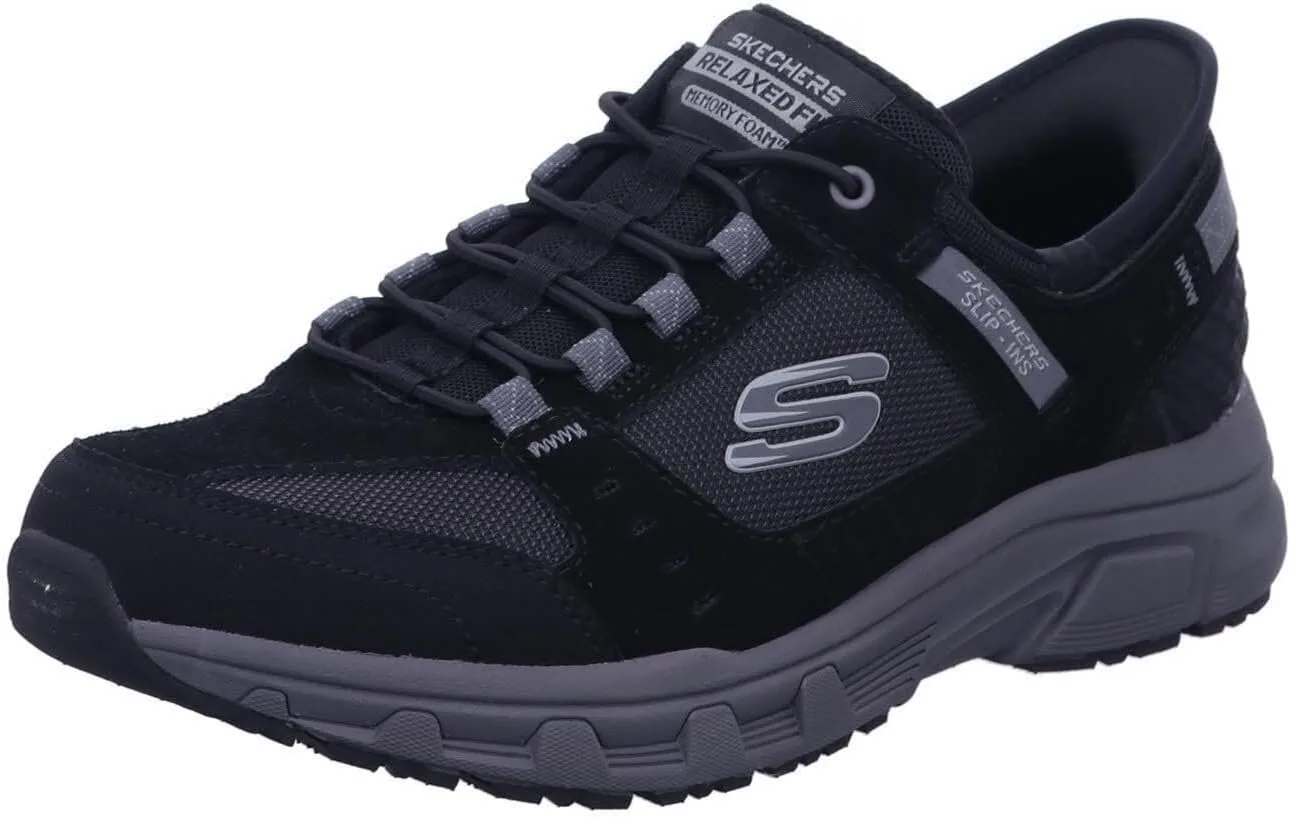 Мужские походные кроссовки Skechers Oak Canyon, неизменно выигрывающие в категории "Лучший выбор", черный