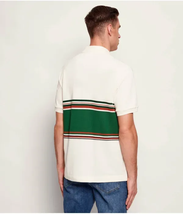 Полюс classic fit Lacoste, кремовый — фото 3