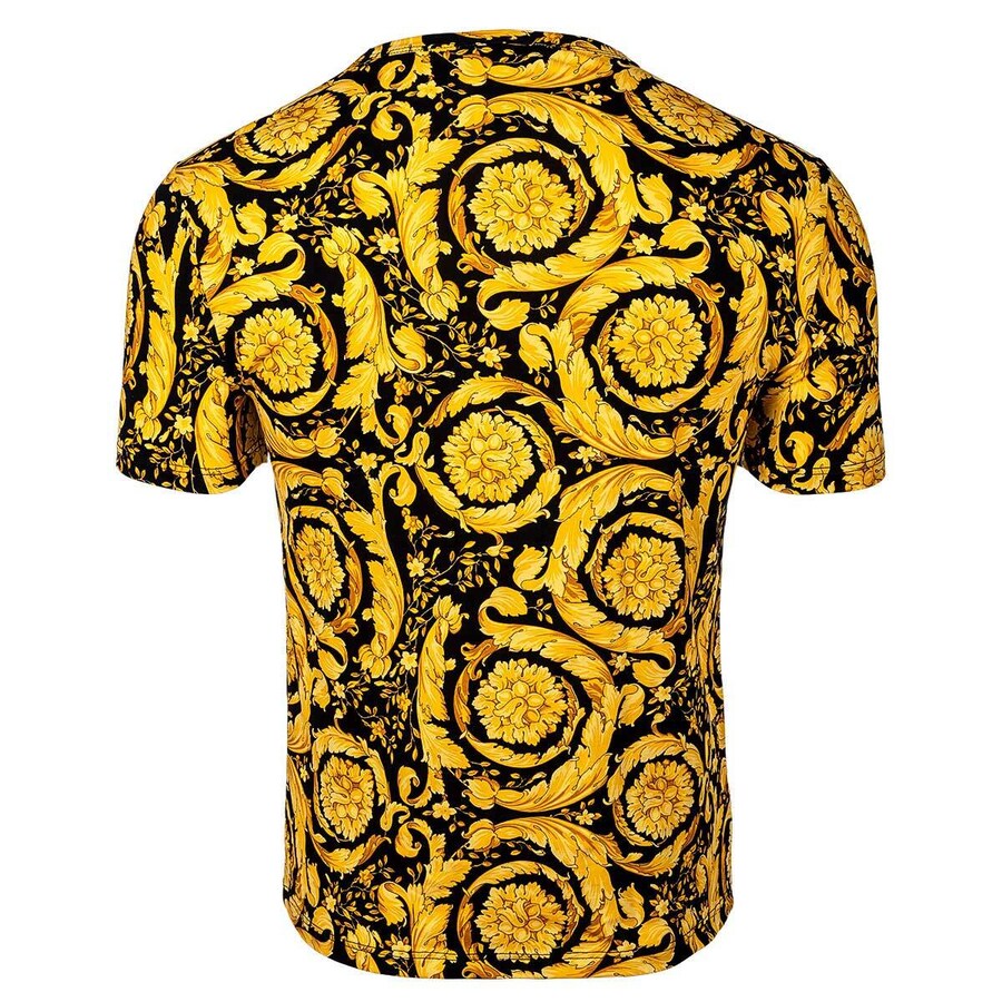 Классическая футболка VERSACE Shirt, желтый — фото 2
