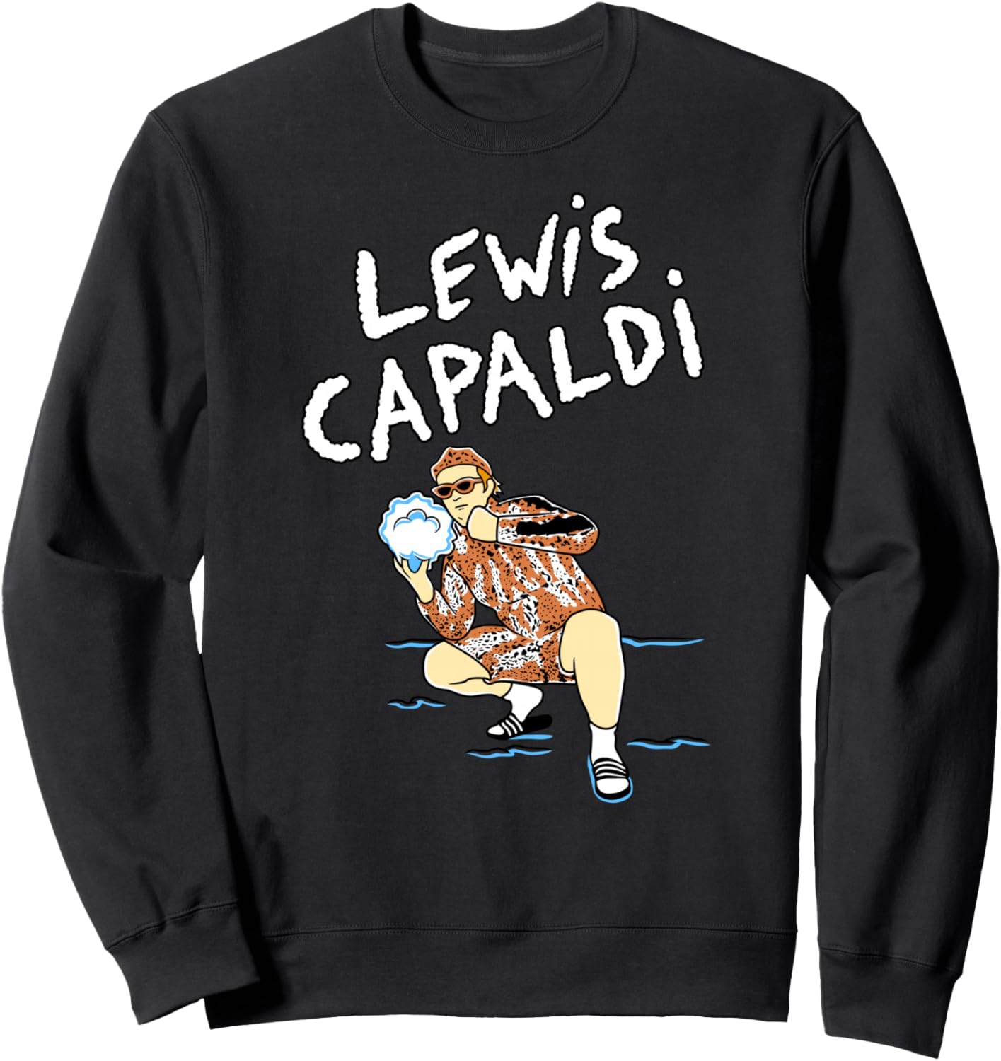 

Толстовка Lewis Capaldi - Snow Leopard, черная Lewis Capaldi Official, Черный, Толстовка Lewis Capaldi - Snow Leopard, черная Lewis Capaldi Official