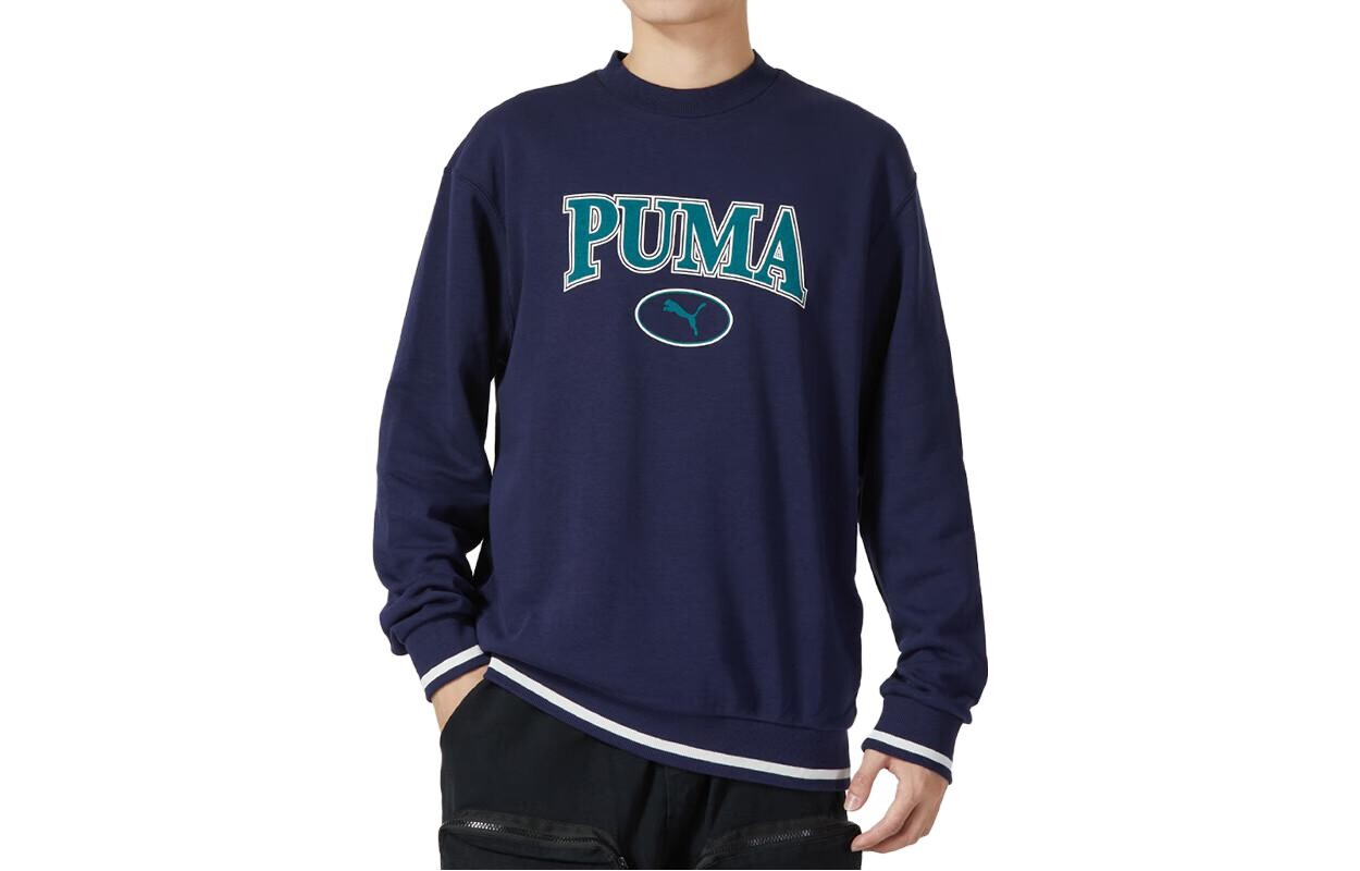 

Толстовка мужская темно-синяя Puma, темно-синий