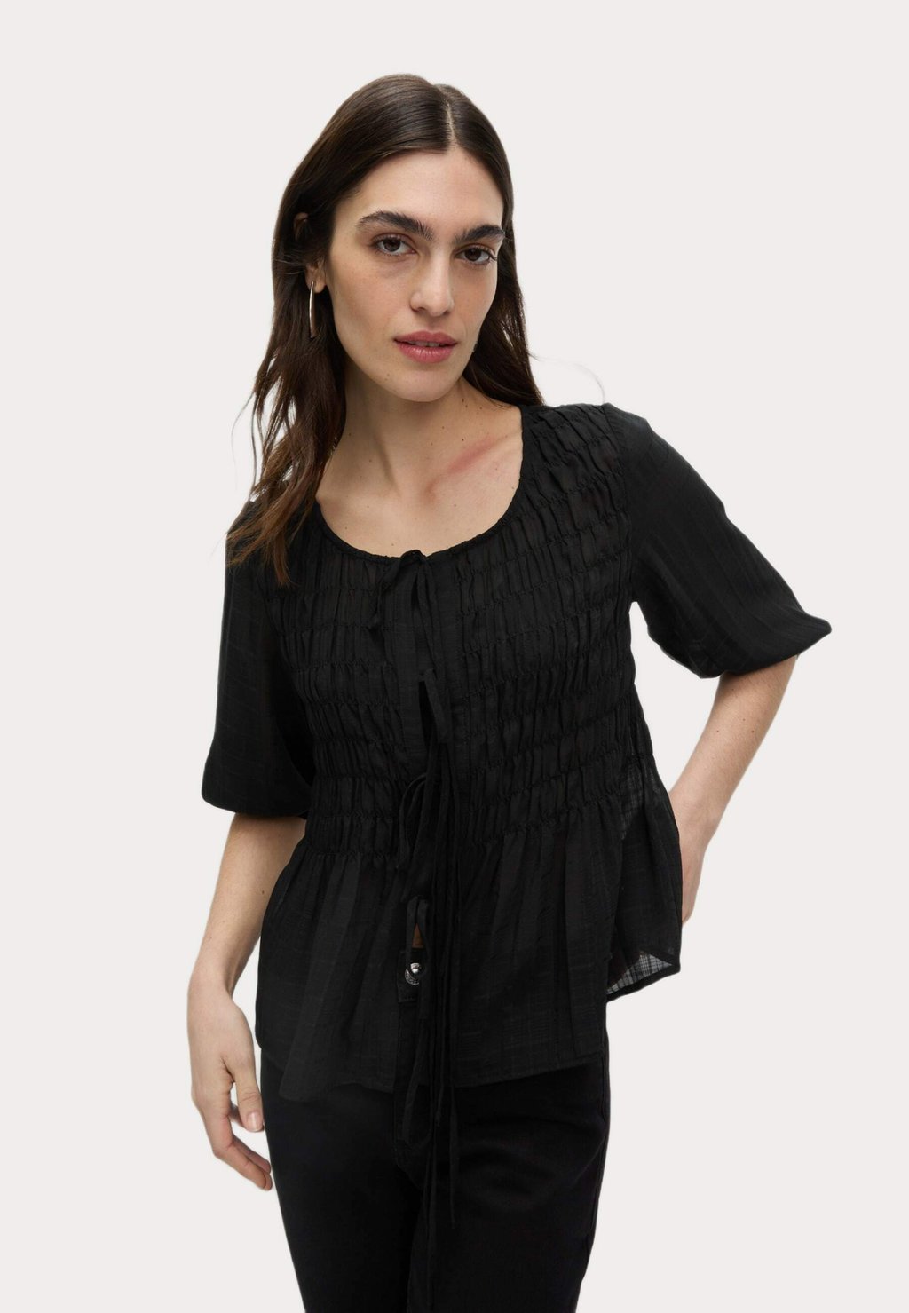 

Блуза Marks & Spencer, черный