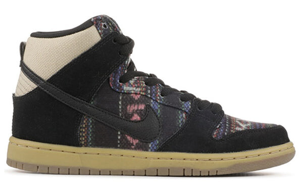 Кроссовки sb dunk high premium Nike, мульитколор — фото 2