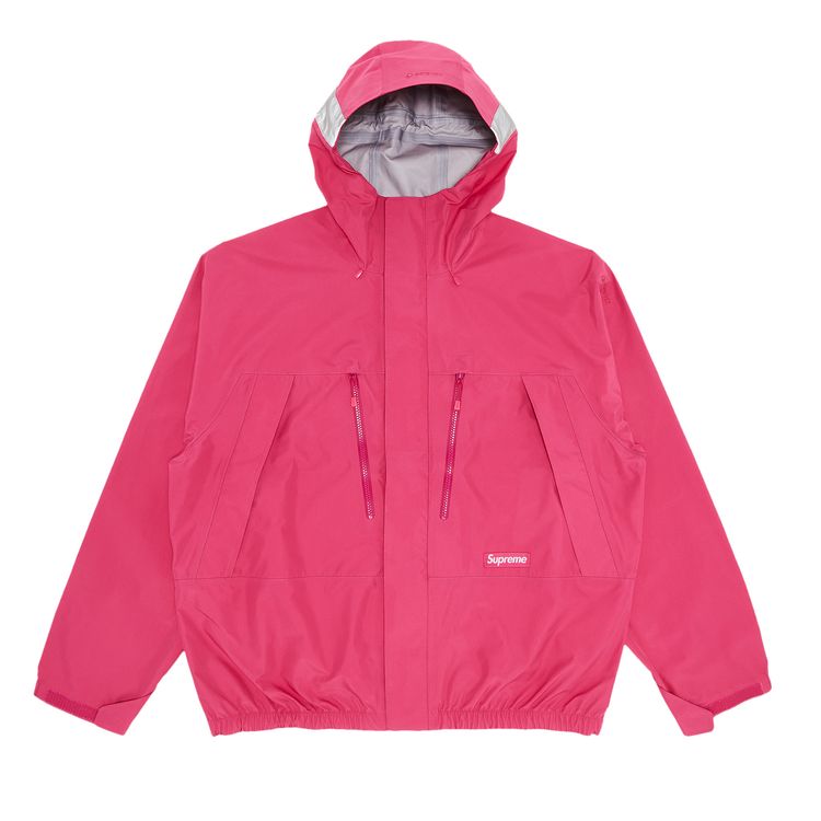 

Куртка Supreme GORE-TEX Taped Seam Shell Jacket Pink, розовый