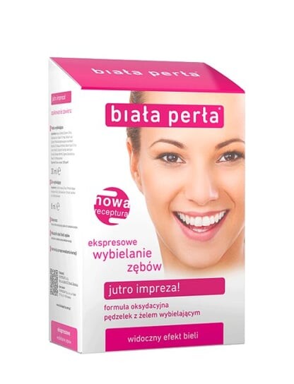 

Набор для экспресс-отбеливания WHITE PEARL Завтрашняя вечеринка!, Biała Perła