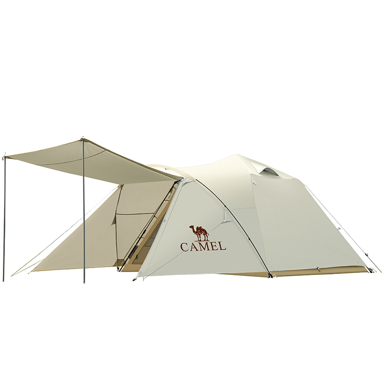 

Палатка для кемпинга с одной спальней и гостиной, автоматическая установка Outdoor Automatic Accounting CAMEL