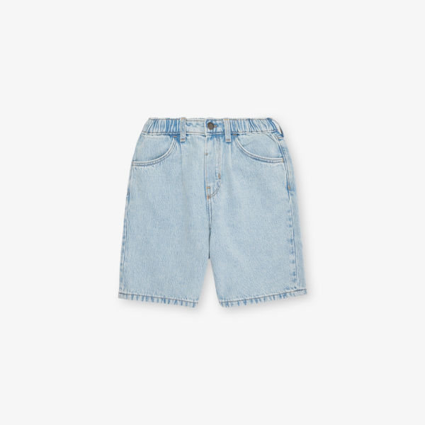 

Джинсовые шорты с эластичной талией 2-10 лет H&M Adorables, синий