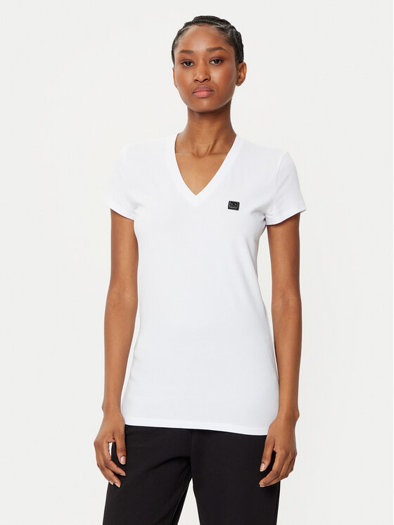 

Облегающая футболка XW000105 AF11929 U0002 Armani Exchange, белый