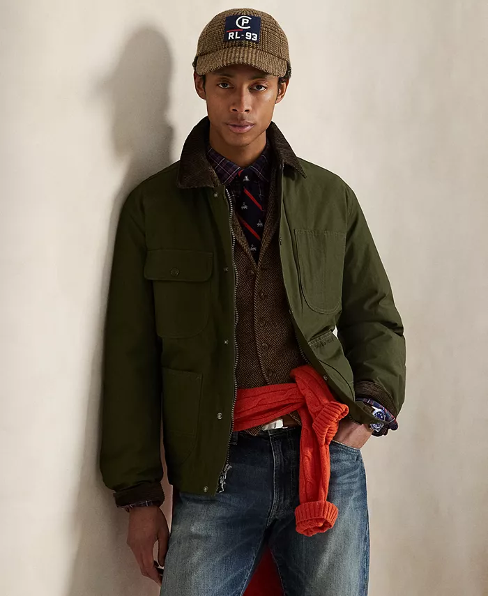 

Мужская куртка Elsdon Down Utility Polo Ralph Lauren, зеленый
