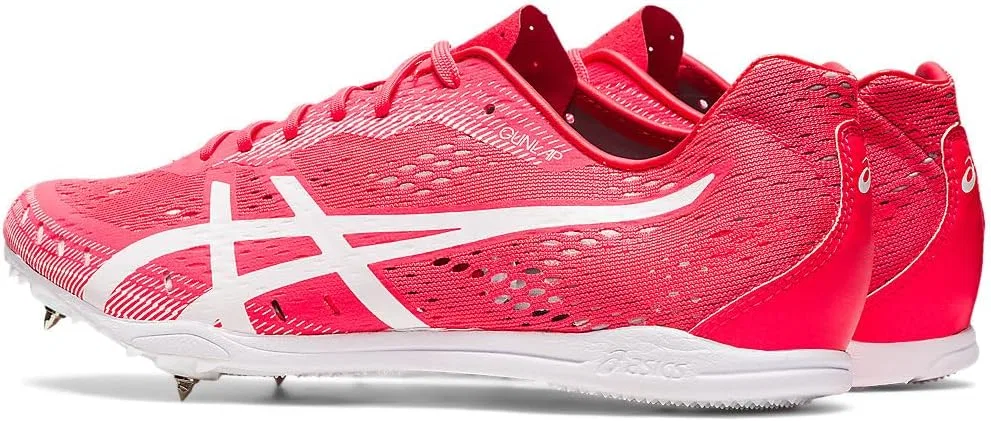 Кроссовки для легкой атлетики ASICS Gun Lap 2 унисекс, цвет Diva Pink White — фото 3