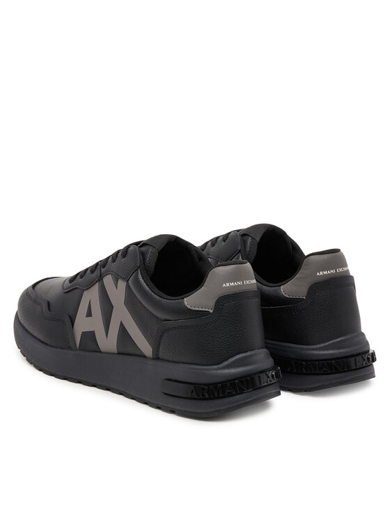 Кроссовки XM001683 AF17360 FC074 Armani Exchange, чёрный — фото 3