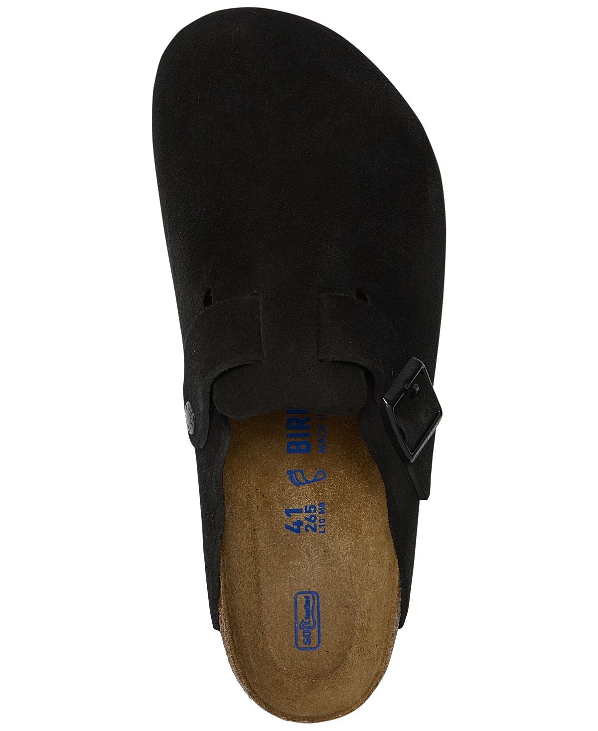 Мужские замшевые кожаные сабо Boston с мягкой стелькой от Finish Line Birkenstock — фото 4