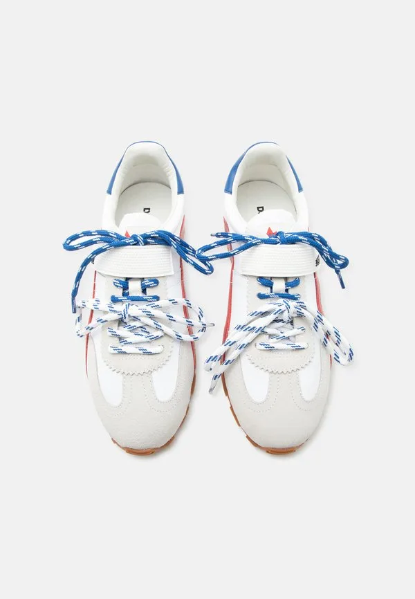 Тренеры Dsquared2, Bianco/Rosso/Blu — фото 4