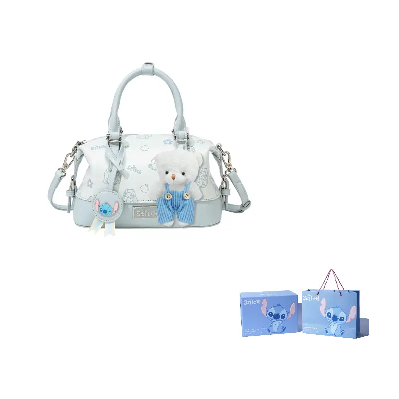 

Disney Синтетическая кожаная сумка через плечо женская синяя, Blue+Charm