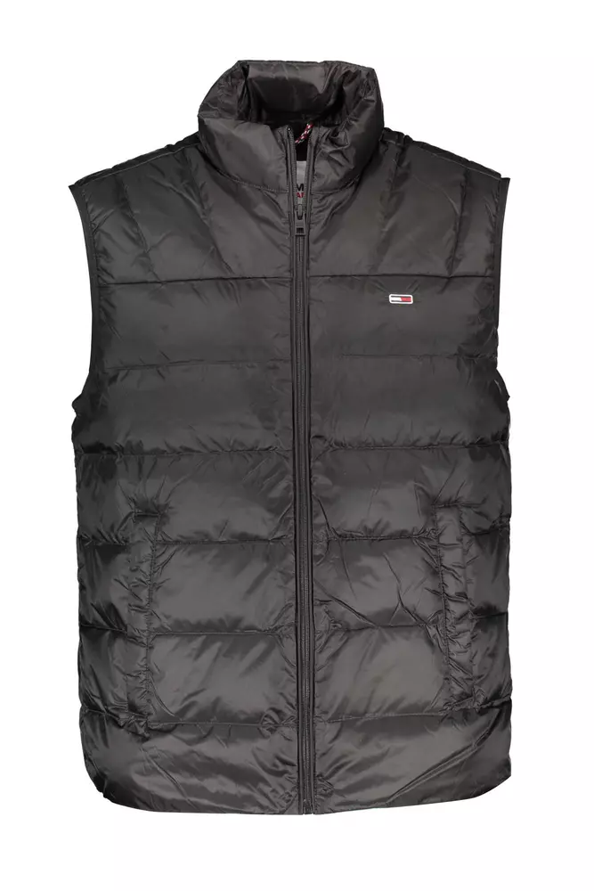 

Черная мужская куртка из полиамида Tommy Hilfiger