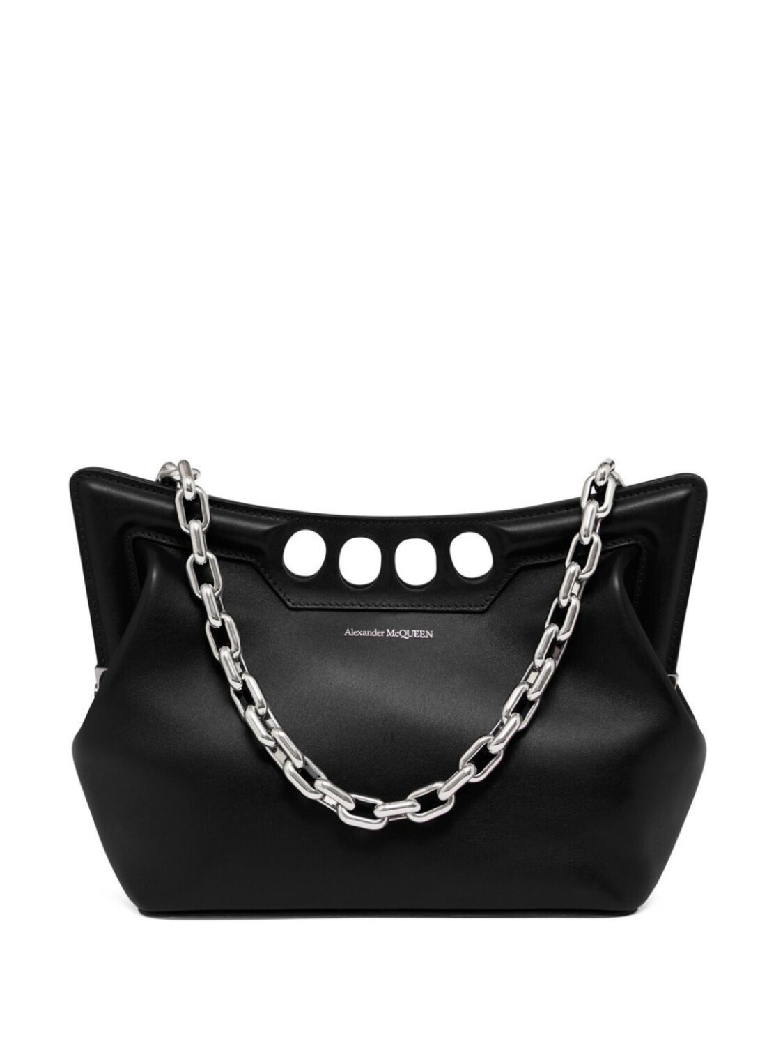 

Alexander McQueen мини-сумка The Peak, черный