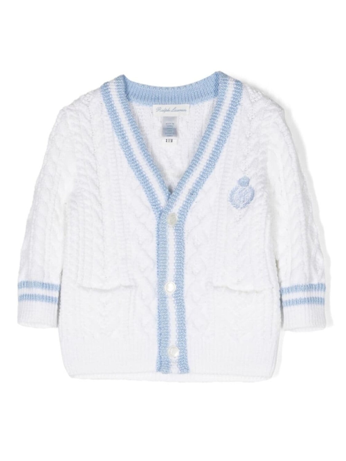 

Ralph Lauren кардиган Cricket фактурной вязки, белый