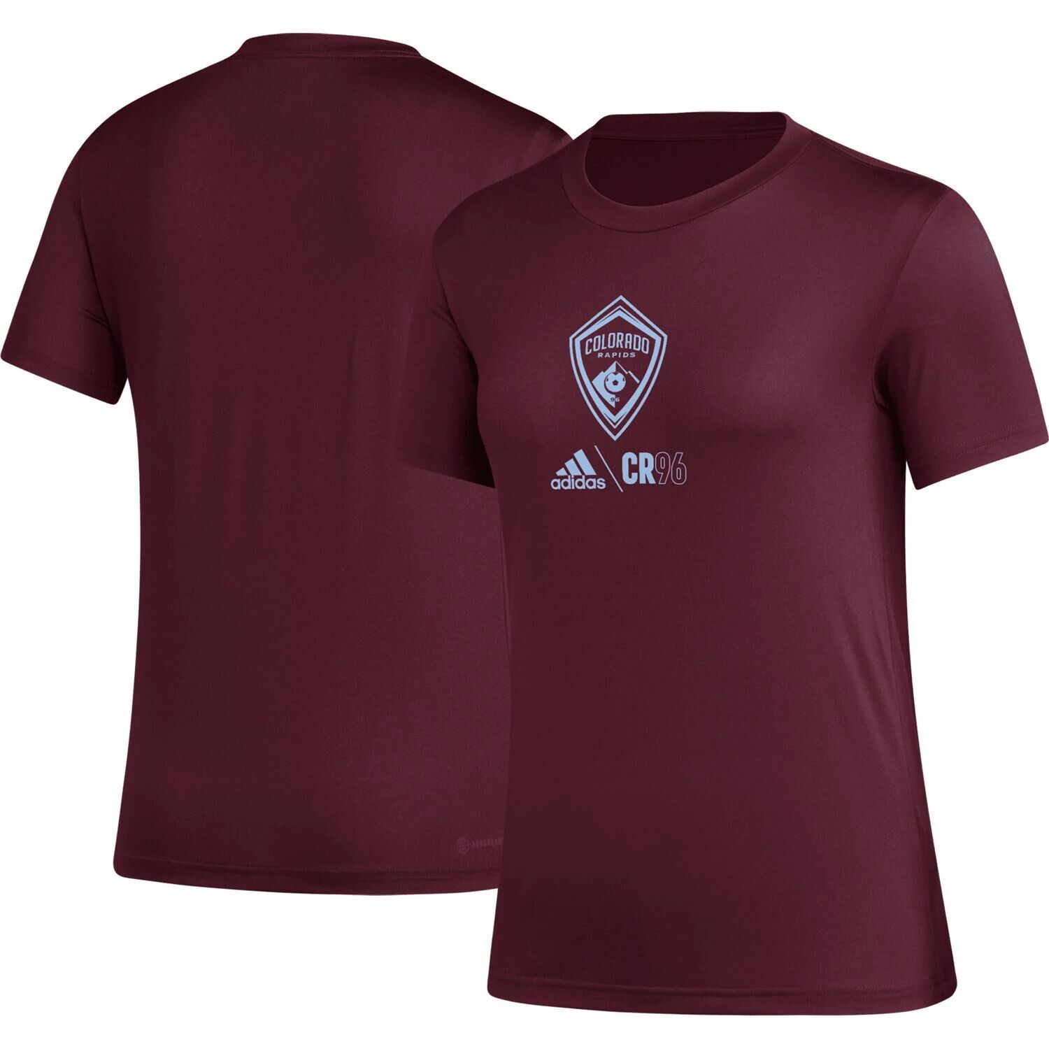 

Женская футболка adidas Burgundy Colorado Rapids AEROREADY Club Icon adidas