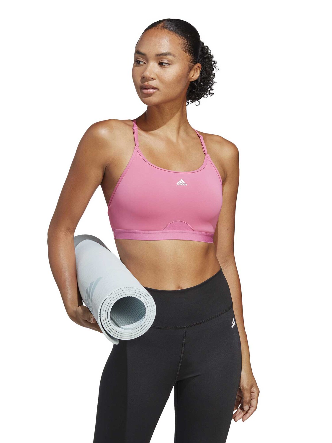

Спортивный бюстгальтер Adidas Performance Aeroreact Training, розовый