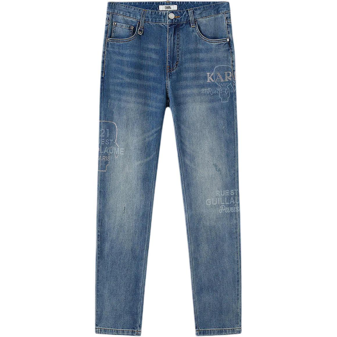 

KARL LAGERFELD / Karl Lagerfeld Jeans Джинсы KARL LAGERFELD SS25 мужские синие