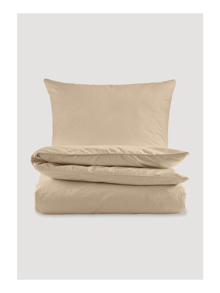 

Постельное белье Hessnatur Perkal Set aus reiner Bio Baumwolle, цвет caramel