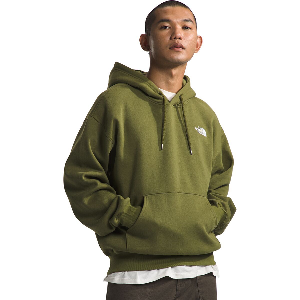 

Винтажный худи Evolution The North Face, зеленый