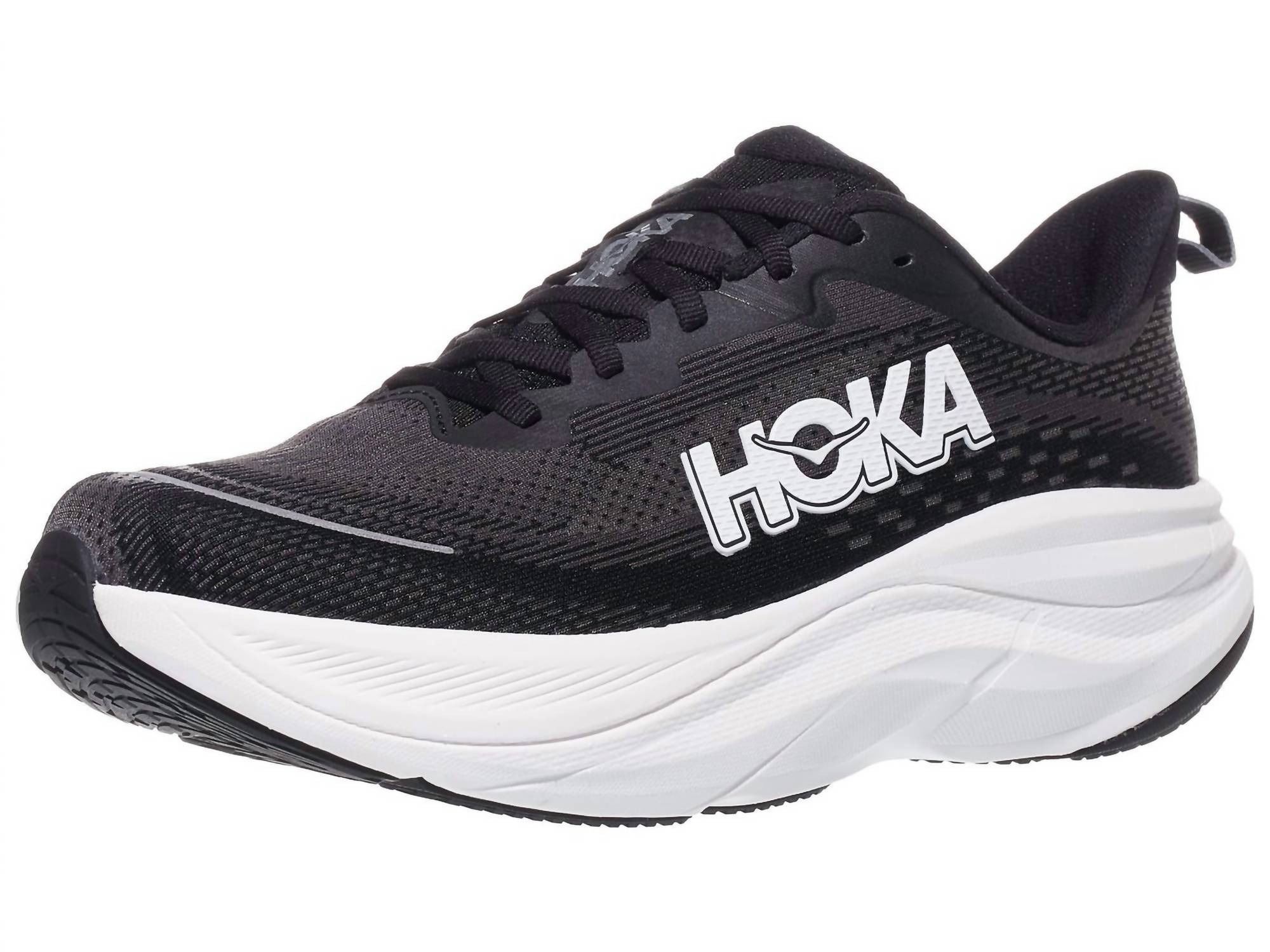

Hoka Мужские спортивные кроссовки Skyflow черно-белого цвета