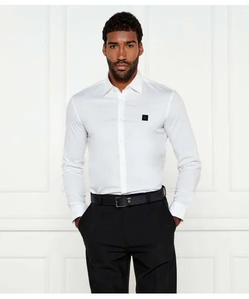 

Рубашка Hermo Slim fit Hugo, белый