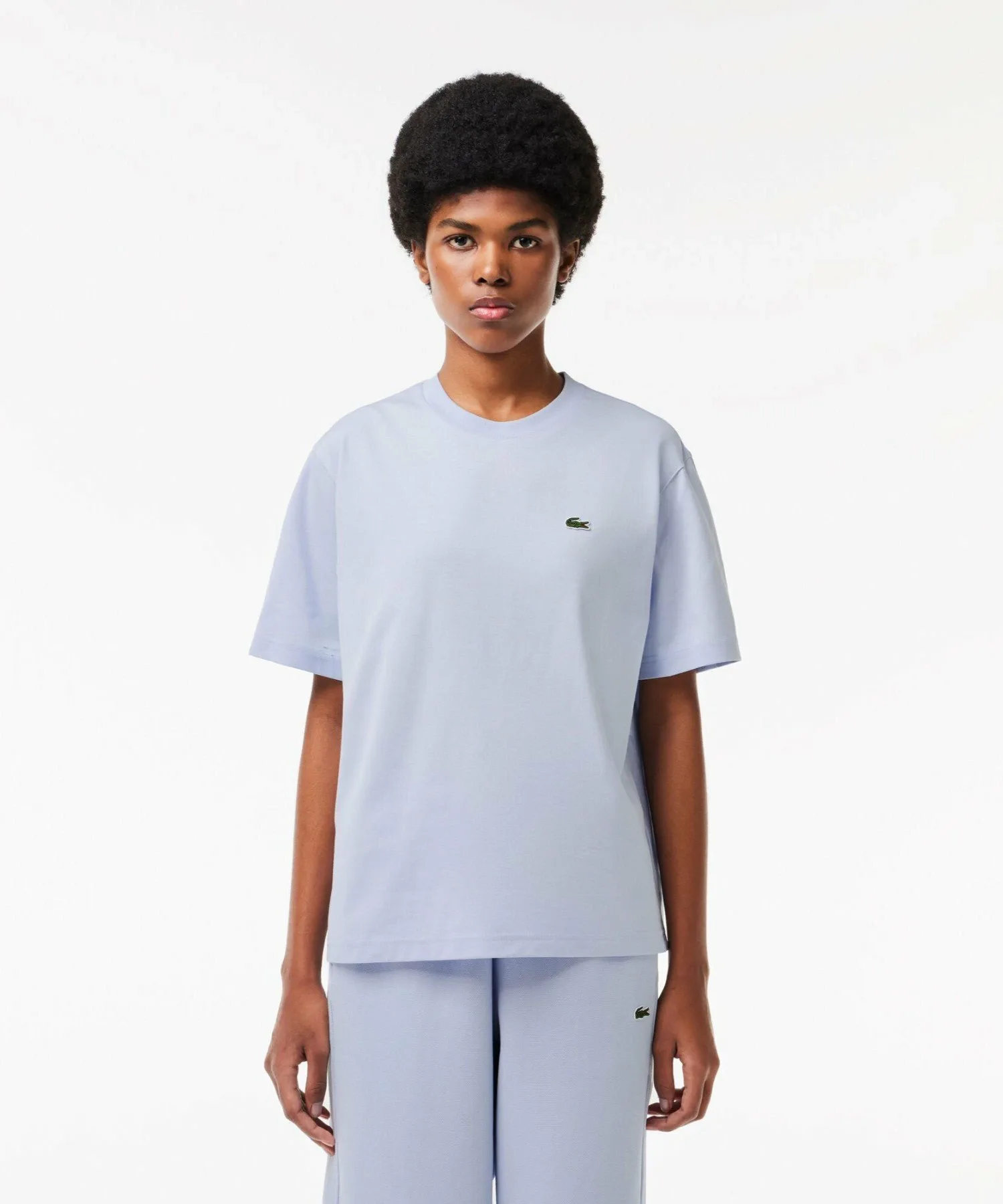 Футболка LACOSTE с коротким рукавом Light blue
